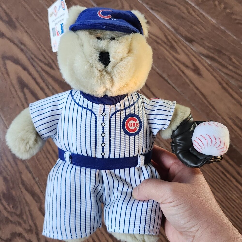 2003 Starbucks 1st Edition MLB Chicago Cubs Baseball Bearista Bear Plush
